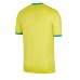 Brazilië Voetbalkleding Thuisshirt WK 2022 Korte Mouwen